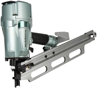 Metabo HPT Framing Nailer | High Grade Aluminum Magazine | Tool-less Depth Adjustment | Pneumatic | Framing Nails 2-Inch to 3-1/4-Inch | Rafter Hook | NR83A5(Y)