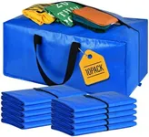 Moving Bags, Large Storage Bags Alternative to Moving Boxes, Moving Supplies for Packing, 10 Packs