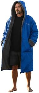Malo'o Adult Long Sleeve Lambswool Lined Surf Parka - Swim Parka - Dive Parka is Waterproof and Windproof – X-Large