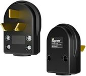 [2Pack] Nema 10-50P Plug 50 Amp 125