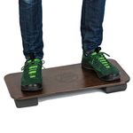Fitterfirst Active Office Board – Anti-Fatigue Mat Alternative – Fully Adjustable Balance Board for Standing Desk