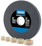 Draper 99565 Aluminium Oxide Bench Grinding Wheel 60G (150mm x 16mm)