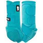 Classic Equine Flexion by Legacy Front Boot Aqua Medium