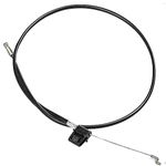 ttmagic Universal Recliner Release Cable Replacement Part, Sofa Couch Recliner Pull Cable 37inch, 5mm Cable Barrel End S-Shaped Hook Exposed Cable (4.75 in Length)