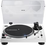 Audio-Technica AT-LP120XBT-USB-WH Wireless Direct-Drive Turntable, White