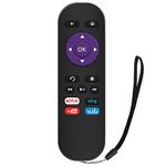 Gvirtue Replacement Remote Control for Roku Box Model: Roku 1, Roku 2(HD, XD, XS), Roku 3, Roku LT, HD, XD, XDS, Roku N1, Roku Express, Roku Express+