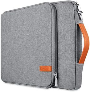 Kogzzen 13-14 Inch Laptop Sleeve Shockproof Lightweight Case Carrying Bag Compatible with MacBook Pro 14 13 inch/MacBook Air 13.3/ Dell XPS 13/ Surface Laptop 13.5/ iPad Pro 12.9 - Gray