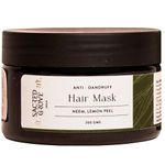 Sacred Grove Anti-Dandruff Pre Shampoo Hair Mask with Neem & Lemon Peel | Natural Dandruff Remover Suited For Men & Women (200g)