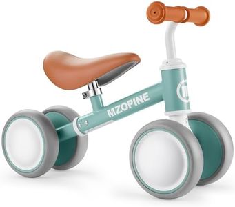 Baby Balance Bike Toddler Bike Kids Toys for 1 Year Old Boys Girls 12-24 Months Toys Kids Balance Bike Best First Birthday Gifts Children Walker Baby Walker 4 Wheels Bicycle (Green)