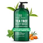 Botanic Hearth Tea Tree Body Wash | Shower Gel - 16 fl oz Helps Nail Conditions Athletes Foot Ringworms Jock Itch & Body Odor Soothes Itching & Promotes Healthy Skin and Feet Naturally Scented