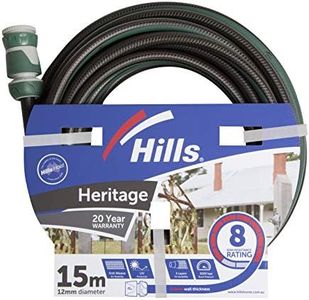 Hills 100742 Heritage 12mm Kink Resistant Garden Hose - 15m