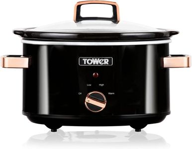 Tower 3.5L Slow Cooker – Rose Gold Finish