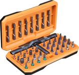 ANVANNA 42 in 1 Screwdriver set Magnetic drive set with flexible shaft extension rod, suitable for furniture repair bicycle repair computer repair can be DIY free combination