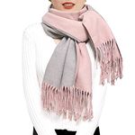 ehsbuy Cashmere Scarfs For Women Soft Pashmina Shawls And Wraps Reversible Long Large Winter Warm Thick Ladies Scarves With Tassel For Weddings Womens Gifts