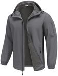 COOFANDY Mens Hooded Windbreaker Ja