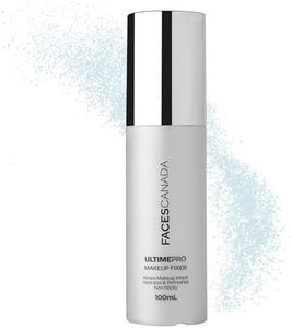 FACES CANADA Ultime Pro Makeup Fixer, 100 ml | Long Lasting Makeup Setting Spray | Keeps Makeup Intact | Hydrates, Soothes & Refreshes Skin | Hyaluronic Acid & Vitamin E Enriched | No Alcohol
