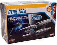 Polar Lights 1/1000 Star Trek U.S.S. Grissom/Klingon BoP Plastic Model Kit (Pack of 2)