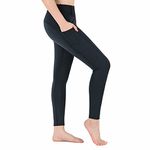 beroy Horse Riding-Pants Women Equestrian-Breeches - Ladies Training Horseback Riding Tights Full Seat Silicone Pockets, Black, X-Large