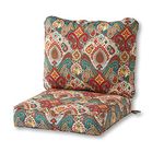 Greendale Home Fashions 2-Piece Outdoor Deep Seat Cushion Set, Painted Desert