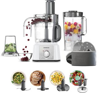 Kenwood Food Processor with 9 Attachments – White