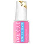 1 * 8g False Nail Glue Extra Strong,Nail Glue for Nail Repair,False Nail Adhesive for Applying Artificial Nail Tips Manicure,Super Strong False Nail Glue For Acrylic Tips