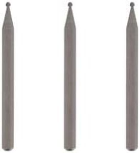 Dremel 106 Engraving Cutting Bit Multipack - 3x Ball-shaped Engraving Cutter with 1.6mm Working Diameter