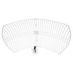 Nooelec GOES Weather Satellite Mesh Antenna - 21dBi Parabolic Antenna w/ 1.7GHz Center Frequency, 200MHz+ Bandwidth, LMR400 Feed Cable with Male SMA Connector, Mounting Hardware, & 2 Year Warranty