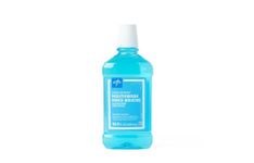 Medline CTR000410 Sparkle Fresh Latex Free Alcohol Free Mouthwash, 16-Ounce (Pack of 12)