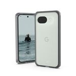 URBAN ARMOR GEAR UAG Made for Google Pixel 10a Case Dot - Rugged Anti-Slip Military Grade Dropproof Transparent Slim Protective Cover, True Clear Ice/Ash