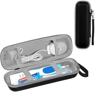 Toothbrush Travel Case for Oral-B Pro 1000 5000 7500 7000 6000 9600 / Philips for Sonicare for ProtectiveClean 4100 6100 5100 6500 7500 Electric Toothbrush, (CASE ONLY!) Portable Protective Container