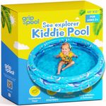 Kiddie Pool for Toddlers, Kids, Babies, Round Inflatable Plastic Baby Blow Up Pool 48" x12 Outdoor Water Play Toys, Summer Essential Birthday Gift