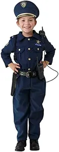 Deluxe Police Dress Up Costume Set - Small 4-6