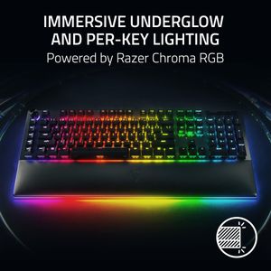 Razer BlackWidow V4 Pro Mechanical Gaming Keyboard – Green Switches