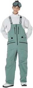 SNOWVERB Mountain Baggy Outdoor Research Snow Overalls Waterproof Adjustable Ski Snowboard Streetwear Bibs for Winter Sports