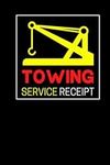 Towing Service Receipt Log Book: 50