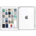 DuraSafe Cases for iPad Air 4th 5th 6th 2020 2022 2024 Gen Air 11" A2588 A2589 A2591 A2316 MM9E3HN/A MM9D3HN/A MME23HN/A MM9C3HN/A MM9F3HN/A MYFQ2HN/A MYFM2HN/A MYFR2HN/A MM9N3HN/A - Transparent