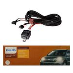 Phillips' 12003Xm H4 Heavy Duty Relay Wiring Kit For High Power(100/90W Or 130/100W)