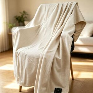 YEOUMIAR Grounding Blanket 60x80 - Silver Fiber Conductive Mat for Sleep