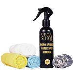 Vegastar Hydro Sparkle Water Spot Remover | Acid-Free Solution for Lasting Shine| With a Microfiber Towel And Cotton towel (200 ML)