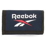 Reebok Boston Wallet with Purse Blue 13x8x2,5 cms Polyester