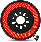 Drieaco Spare Tire Brake Light, 3rd Third Brake Light Plug & Play, 405PCS LED Rear Wheel Light Super Bright Tail Light Red Ring Brake Light for 2007-2018 Jeep Wrangler JK JKU Accessories