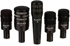 Audix DP5A 5-Piece Drum Microphone Package for Live Sound and Recording