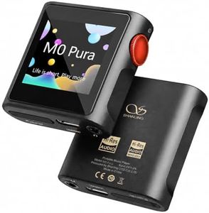 SHANLING M0 Pura HiFi Music Player,Hi-Res MP3 Player,DAC/AMP,2X CS43131 DAC,Bluetooth 5.0,APP Control,LDAC/SBC/AAC,3.5mm/Type-C Jack,Support USB Audio 384kHz /32bit,250mW@32Ω,MTouch OS (M0 Pura BK)