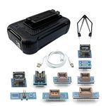 Plus Programmer with 10 High Performance Flash Adapters, USB EEPROM FLASH BIOS Programmer 15000+ support Universal