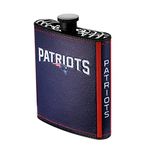 NFL Plastic Hip Flask, 7-ounce, New England Patriots