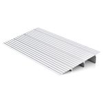 IRONMAX Door Threshold Ramp w/Non-Slip Surface, 3" Rise Aluminum Entry Ramp for Doorway, Adjustable Door Ramps for Wheelchairs, Scooters, Rollators & Power Chairs, 700 lbs Load Capacity (3 Inch)