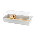 Ferplast MAXI DUNA MULTY Large Hamster Cage - Habitat for Rodents, Guinea Pigs, Rabbits - Interactive Transparent Design, Easy Access & Cleaning, 99x51.5x36 cm