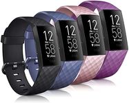 [4 Pack]Sport Bands for Fitbit Char