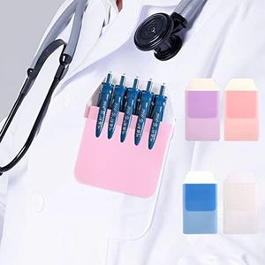 ZLXFT Porte Stylo Infirmiere,Pochette Infirmiere,Porte Stylo,Porte Stylos Bureau,Porte Stylo Blouse,Clips De Porte-Stylo,Pen Holder,pour l’école, l’hôpital, le bureau