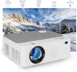 ALLIUMS Portable 1080p Full HD Resolution Projector with 2.4G+5G Wi-Fi & Bluetooth, (12000 lumens) Projector, 300'' Inch Screen Size Projector, Compatible with HDMI, USB, TF, VGA, AUX, AV